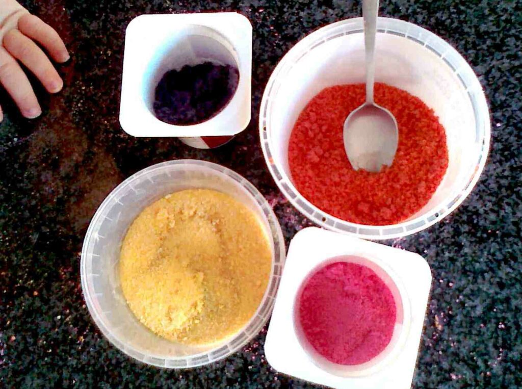 Dyed Salt