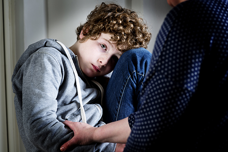 crime and kids anxiety