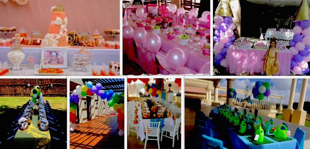 a party collage