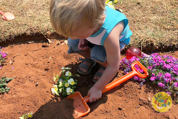 kids activities - gardening
