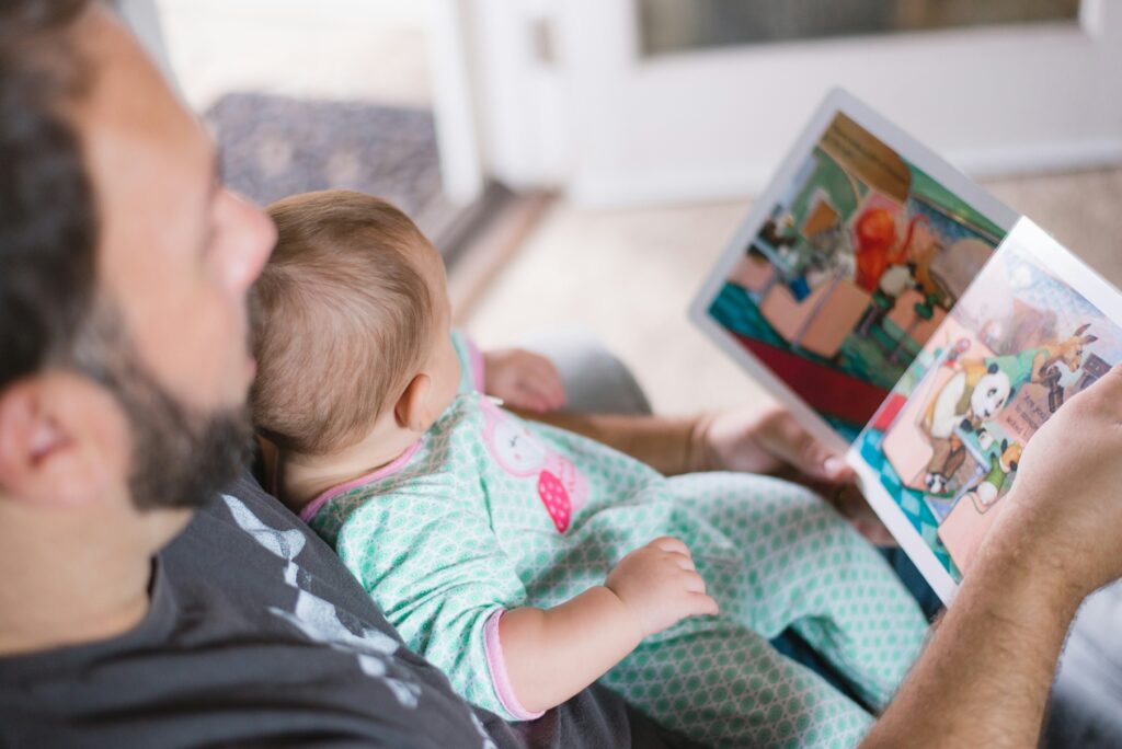 reading to babies