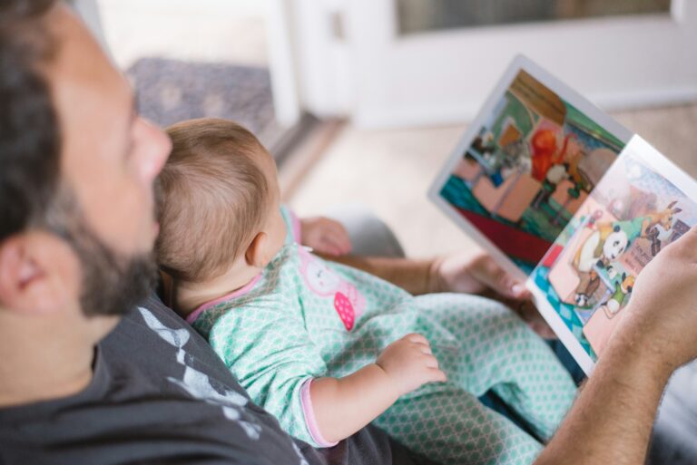 reading to babies